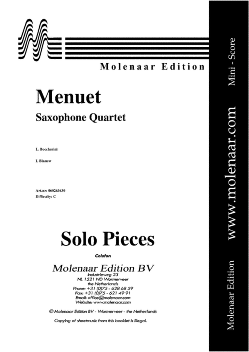 Menuet