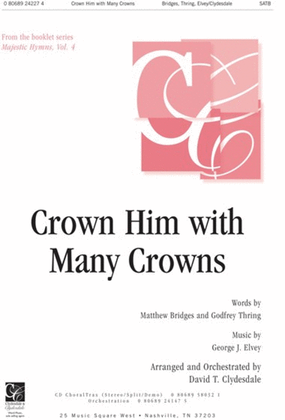Book cover for Crown Him With Many Crowns - Anthem