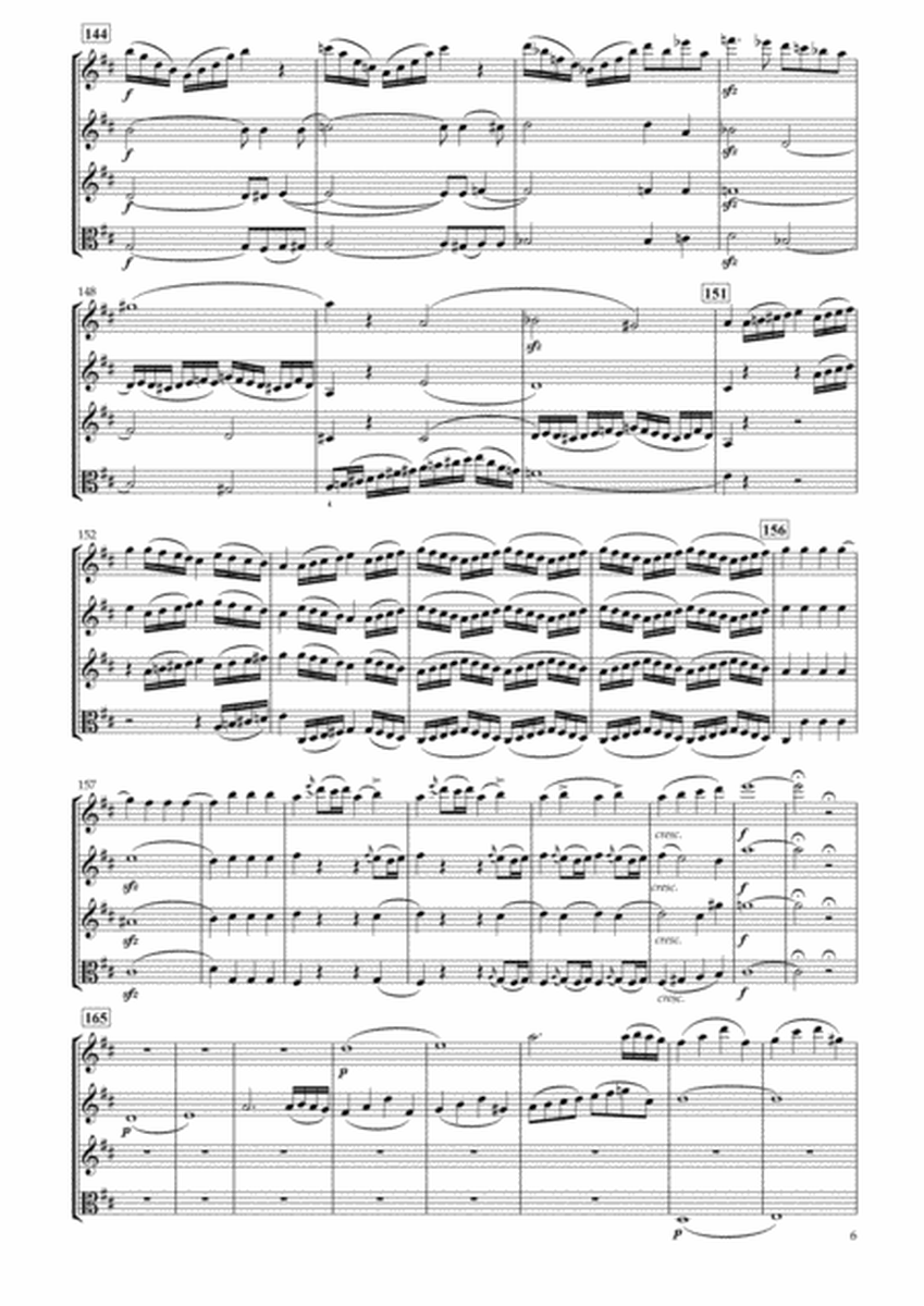 Sinfonico, Op.12 for Three Violins & Viola image number null