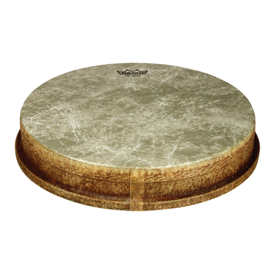 Drumhead, Fiberskyn, M2 Type, Fa Film, 16“ Diameter, 2.5” Collar (djembe)