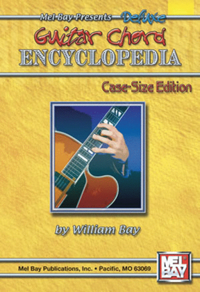 Book cover for Deluxe Guitar Chord Encyclopedia Case Size Edition
