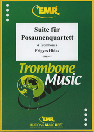 Book cover for Suite fur Posaunenquartett