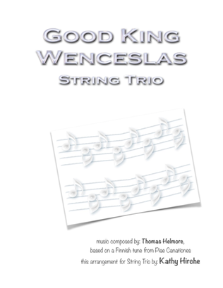Book cover for Good King Wenceslas - String Trio