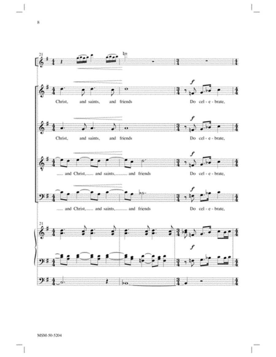 Eternal Praise (Choral Score)