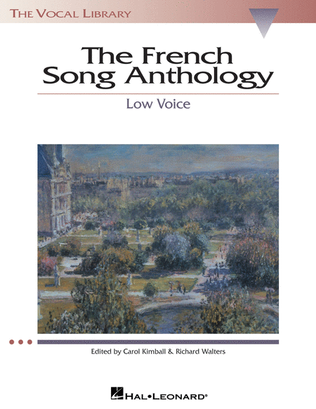 Book cover for The French Song Anthology