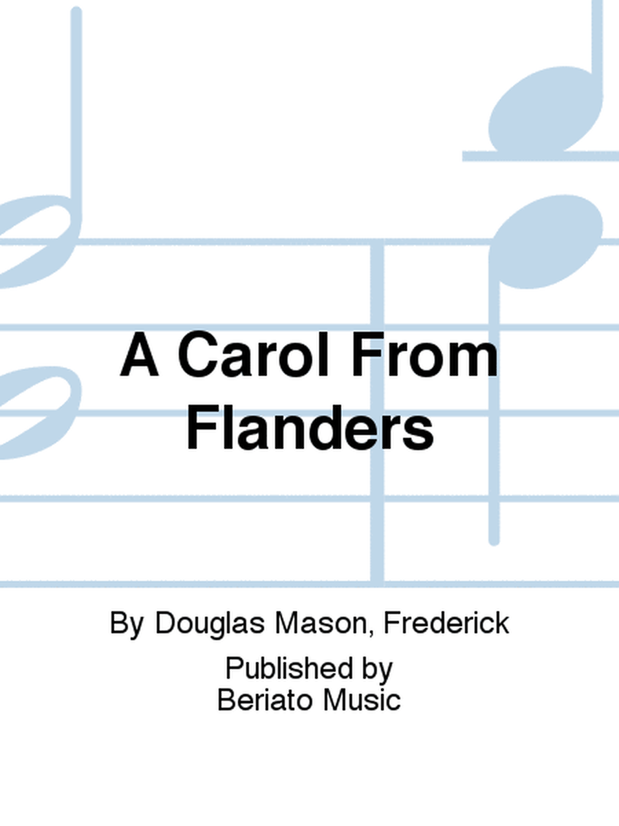 A Carol From Flanders