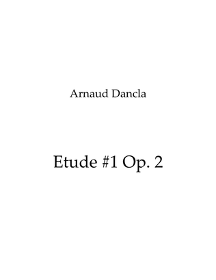 Book cover for Etude #1 Op. 2