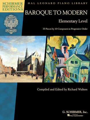 Book cover for Baroque to Modern: Elementary Level