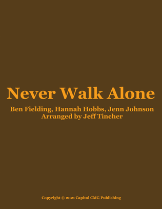 Book cover for Never Walk Alone