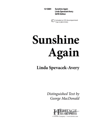 Book cover for Sunshine Again