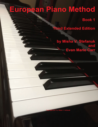 Book cover for European Piano Method (Easy Piano Classics)