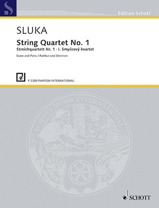 Book cover for String Quartet No. 1