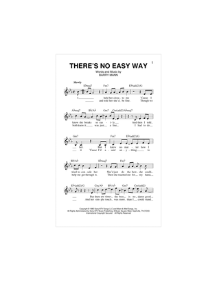 Book cover for There's No Easy Way