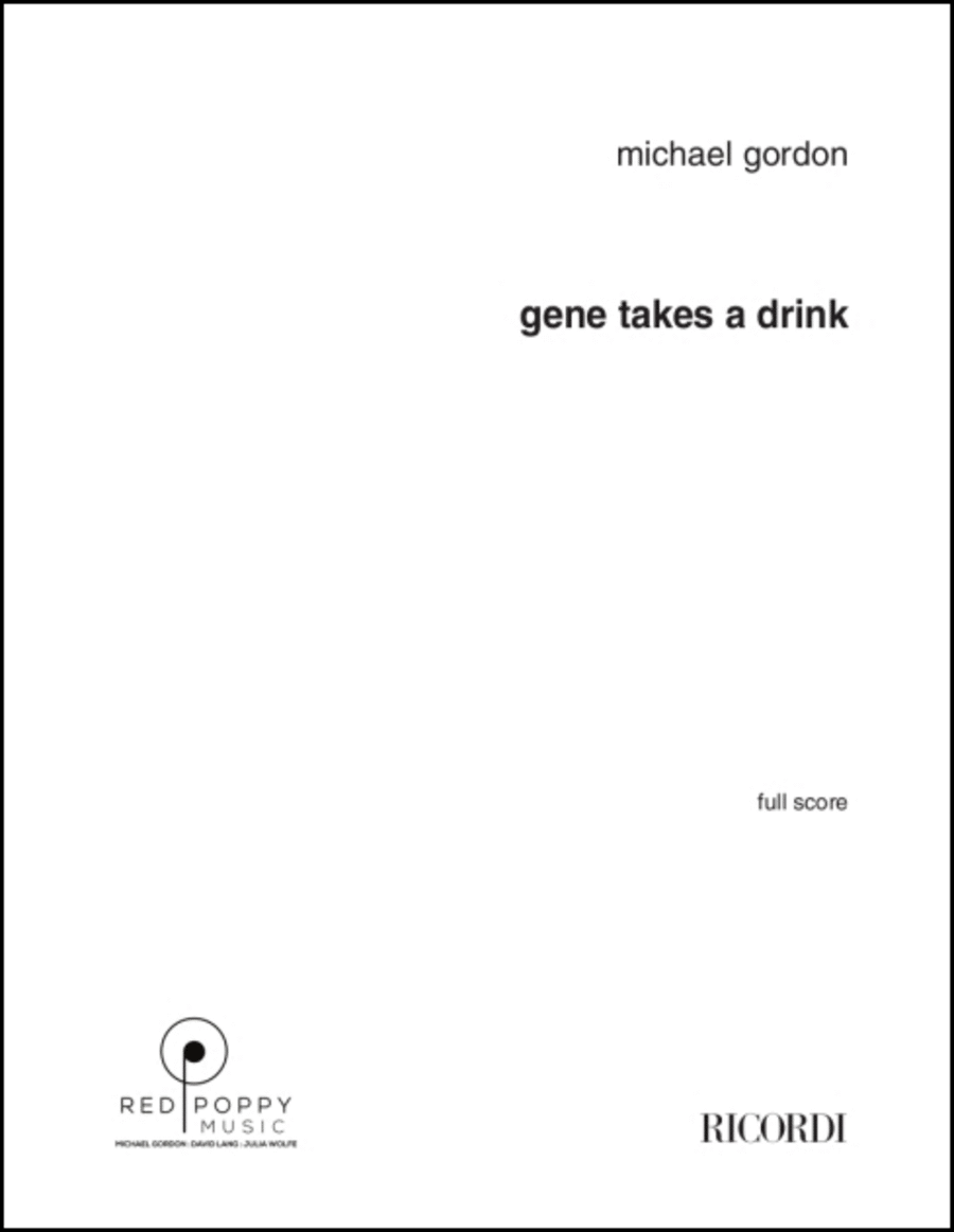 Gene Takes a Drink