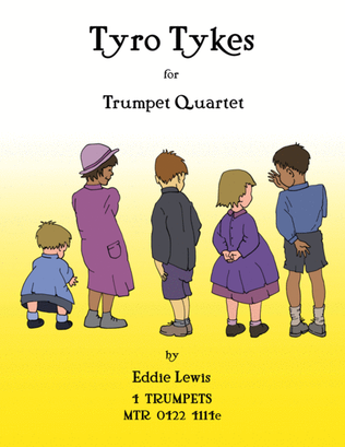 Book cover for Tyro Tykes Easy Trumpet Quartet by Eddie Lewis
