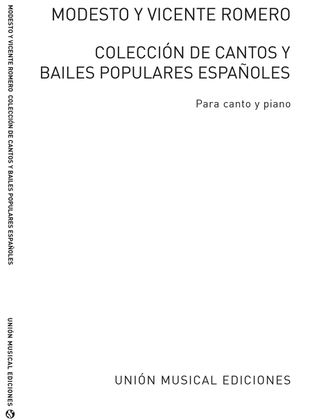 Book cover for Romero Coleccion De Cantos Y Bailes Vol.1