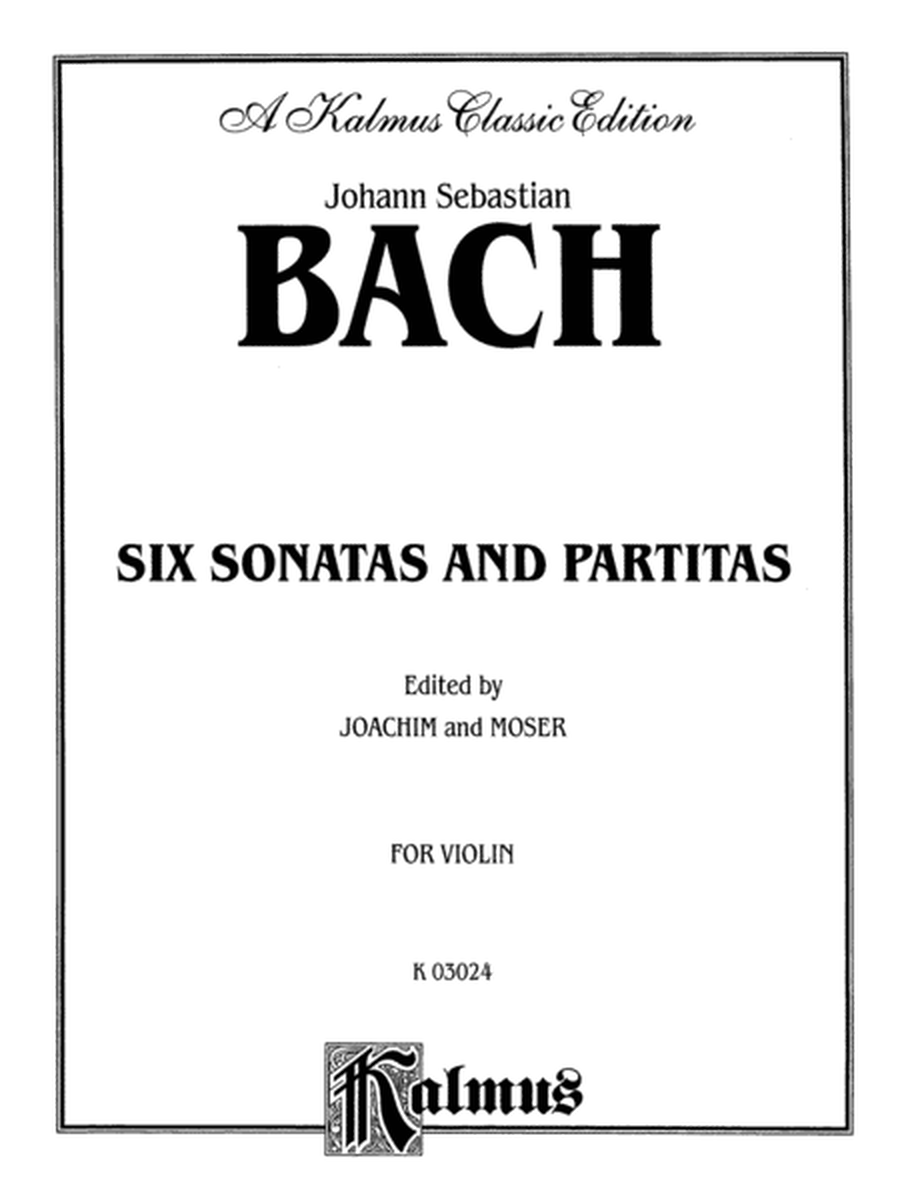 Six Sonatas and Partitas