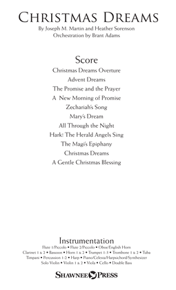 Christmas Dreams (A Cantata) - Score