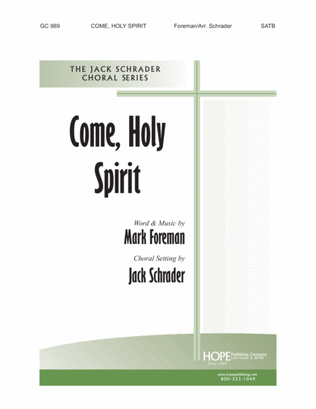 Book cover for Come, Holy Spirit