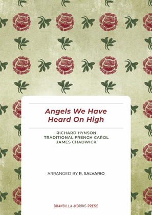 Book cover for Angels We Have Heard On High (Key of D Major)