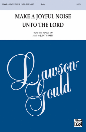 Book cover for Make a Joyful Noise Unto the Lord