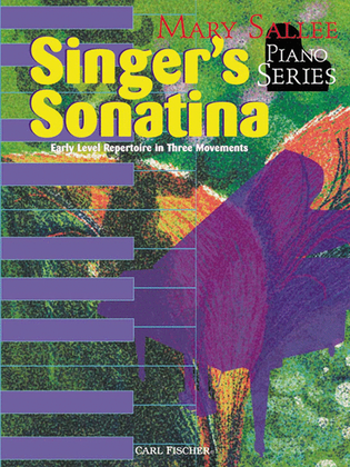 Book cover for Singer's Sonatina