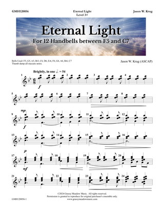 Book cover for Eternal Light for 12 handbells