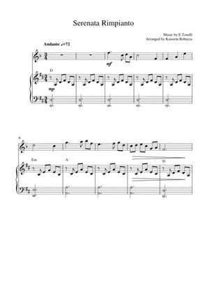 Serenata Rimpianto (Op.6 No.1)