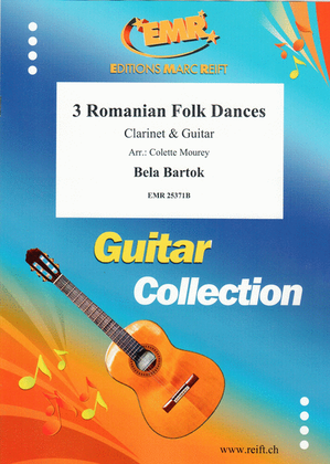 Book cover for 3 Romanian Folk Dances