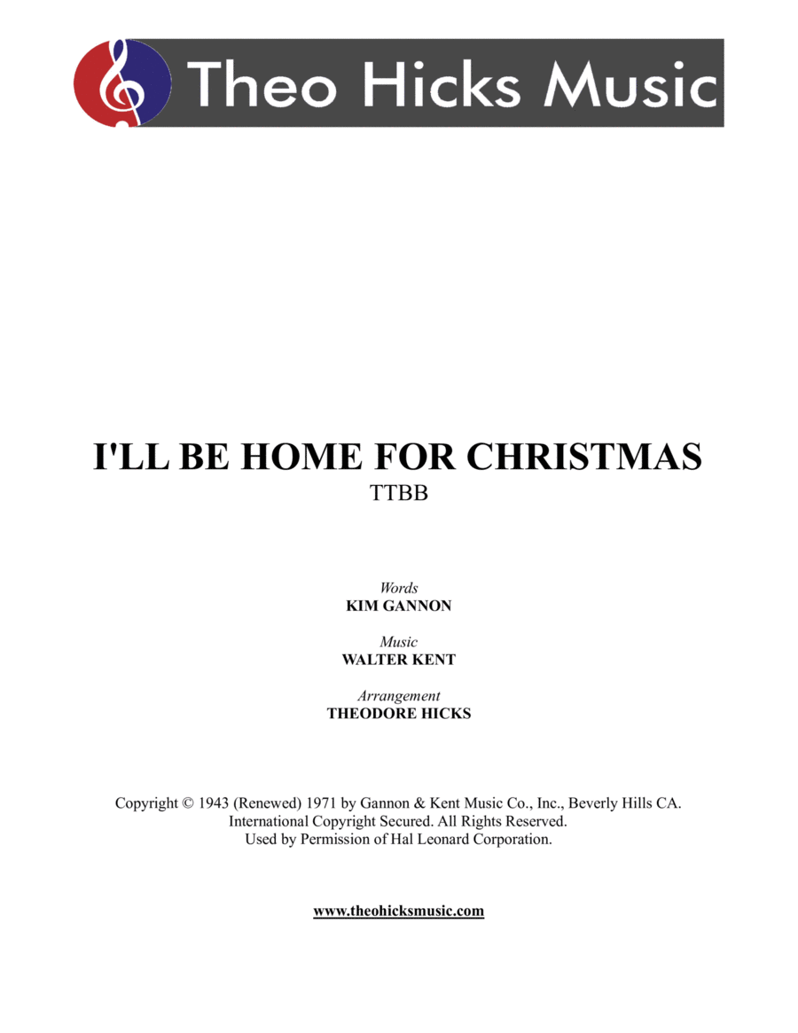 I'll Be Home For Christmas image number null