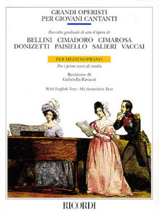Book cover for Great Opera Composers for Young Singers