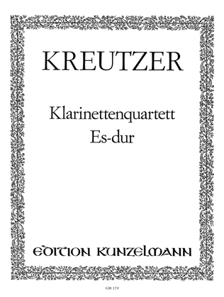 Book cover for Clarinet quartet