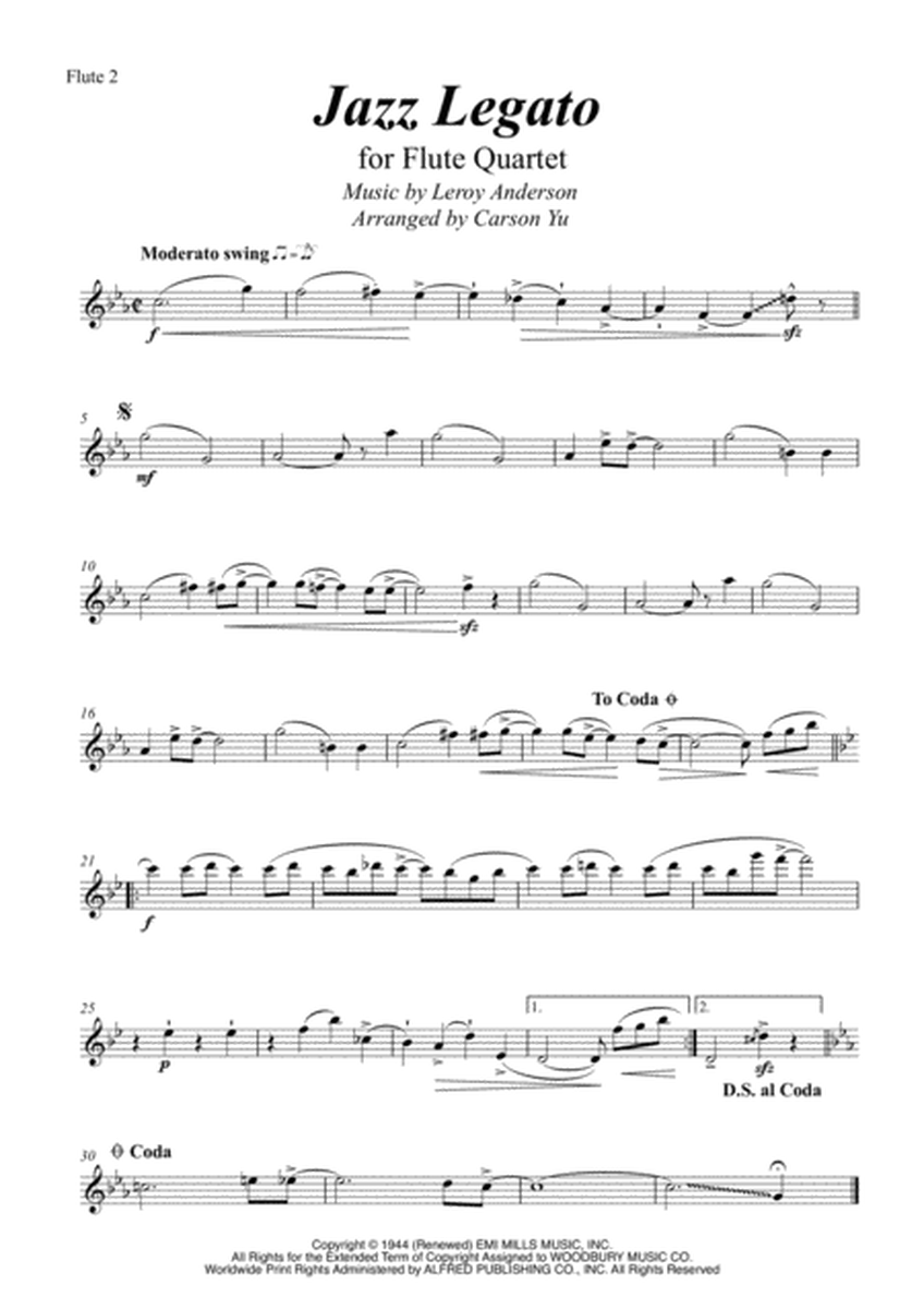 Jazz Legato - for Flute Quartet (4 C Flutes) arr. Carson Yu image number null