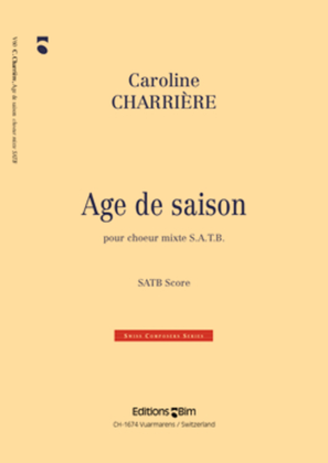 Book cover for Age de saison