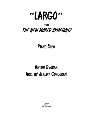 Book cover for Largo from The New World Symphony Piano Solo