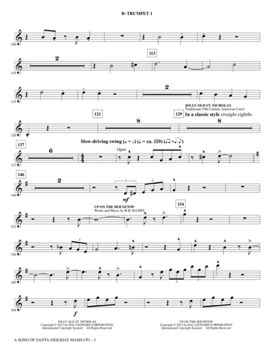 A Song Of Santa - Bb Trumpet 1