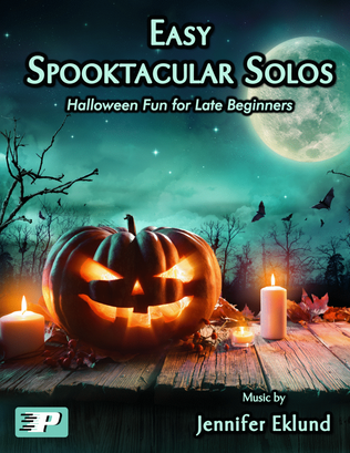Book cover for Easy Spooktacular Solos (Songbook)