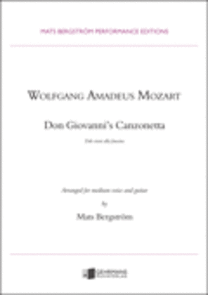 Book cover for Don Giovanni's Canzonetta