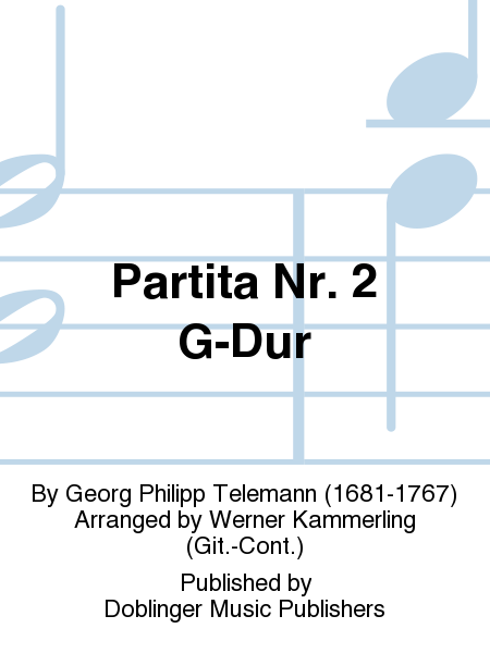 Partita Nr. 2 G-Dur