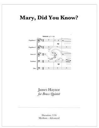 Mary, Did You Know?