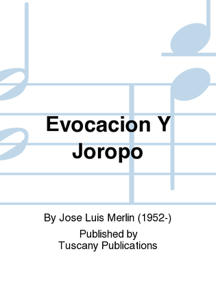 Book cover for Evocacion Y Joropo