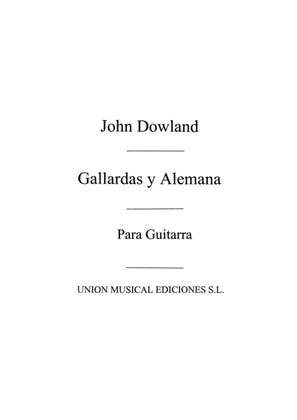 Book cover for Gallardas Y Alemana (R Sainz De La Maza) Guitar