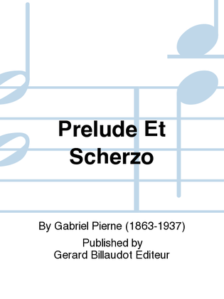Book cover for Prelude et Scherzo