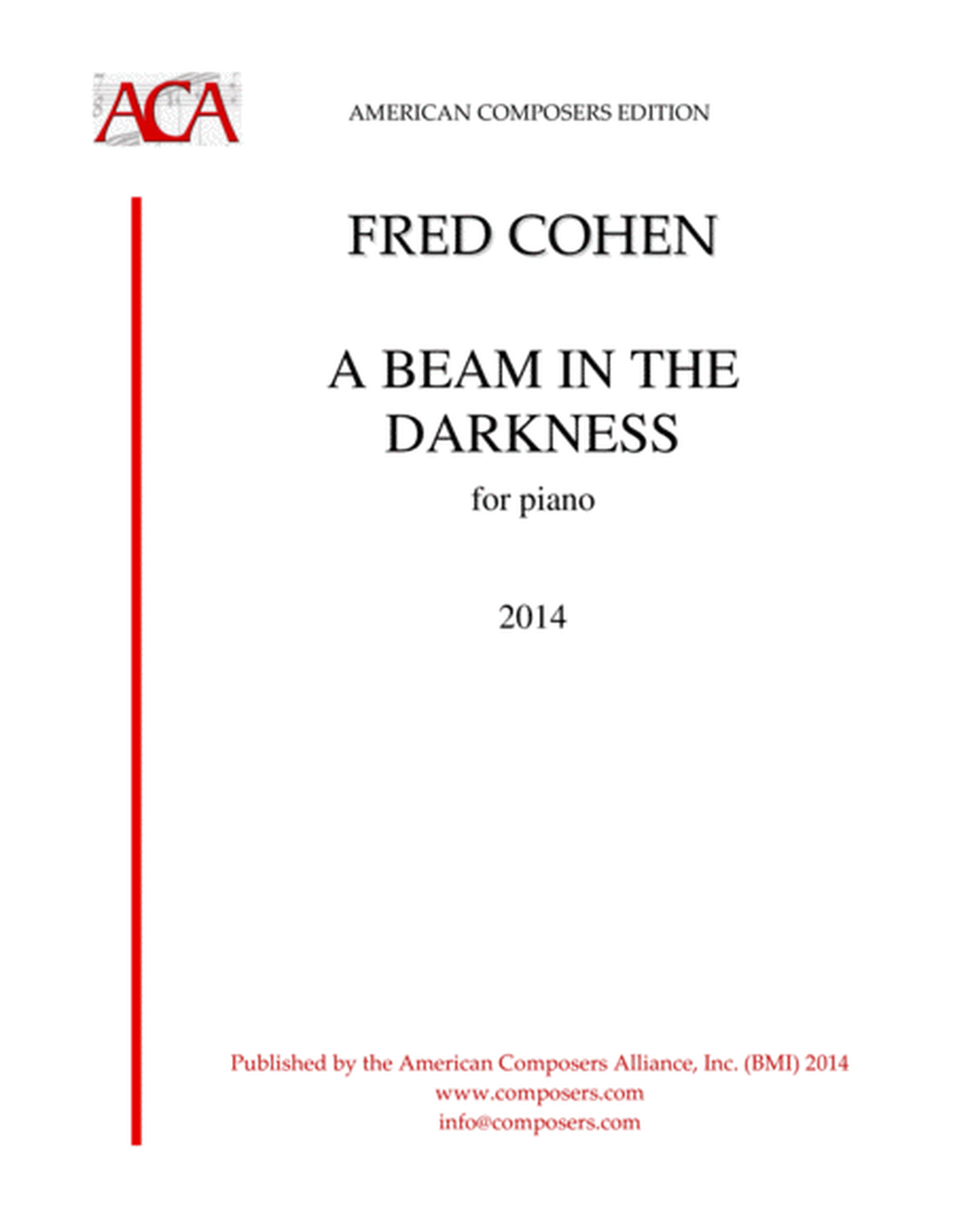 [Cohen] A Beam in the Darkness
