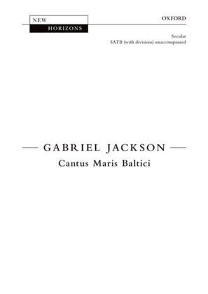 Book cover for Cantus Maris Baltici