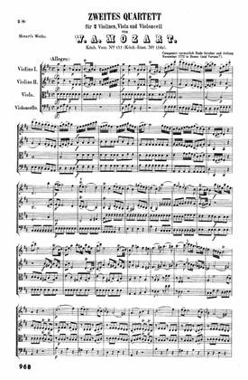 Book cover for Mozart: String Quartets