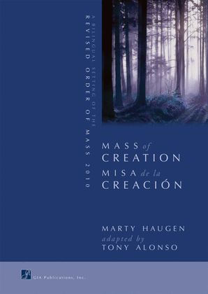 Book cover for Mass of Creation / Misa de la Creación - Presider edition
