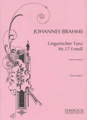 Book cover for Hungarian Dance