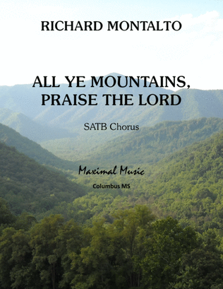 Book cover for All Ye Mountains, Praise the Lord