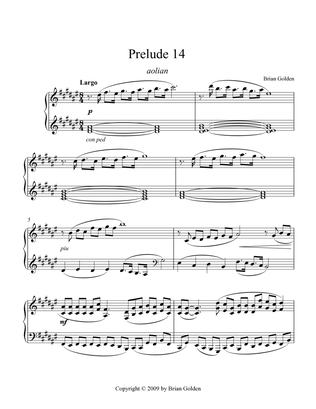 Prelude 14 in D# Minor Dorian